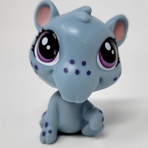 Littlest Pet Shop Other - Littlest Pet Shop Irina‎ Snoutsky #3887 Blue Purple Pink LPS